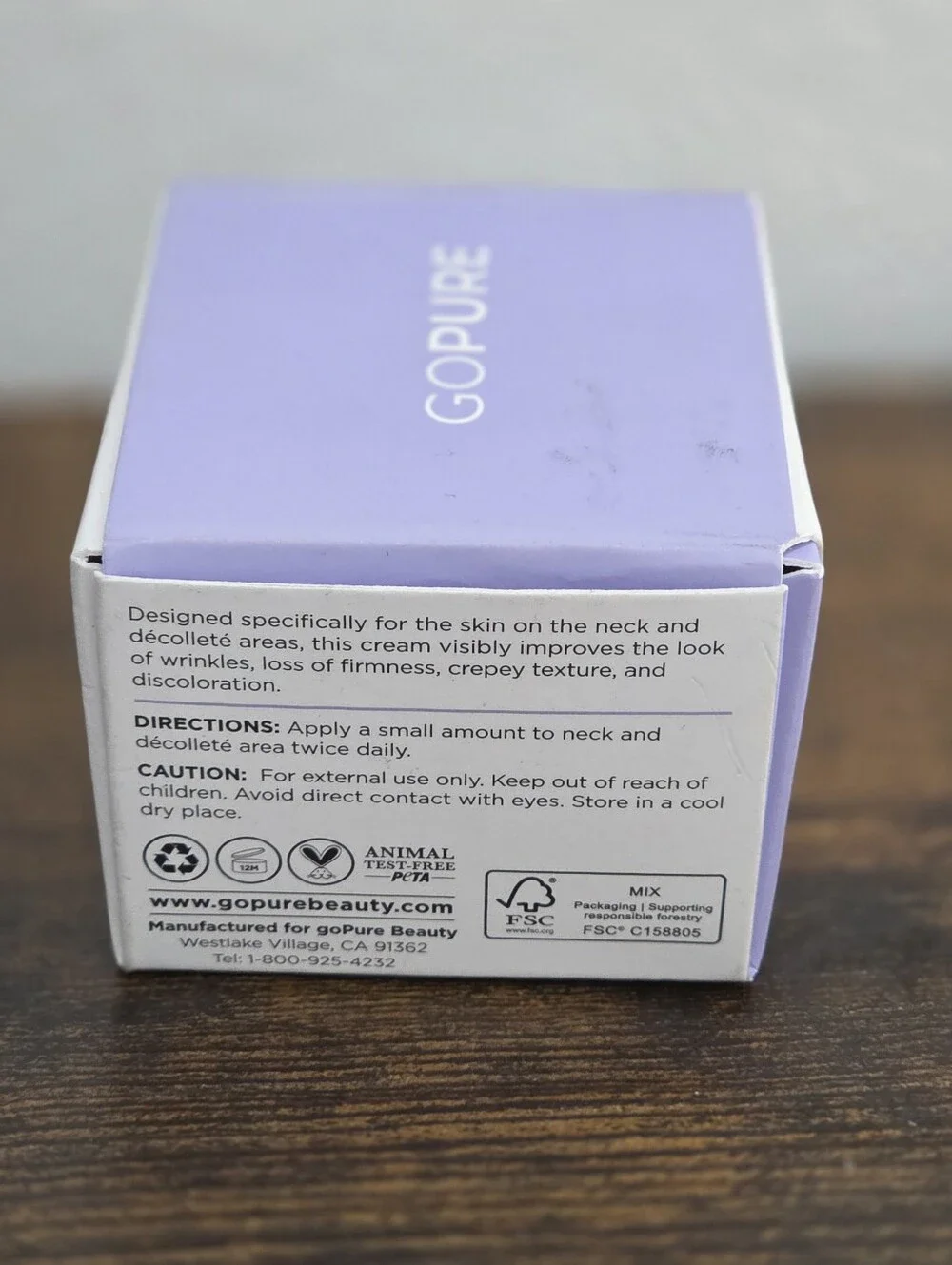 GoPure Tighten & Lift Neck & Chest Moisturizer